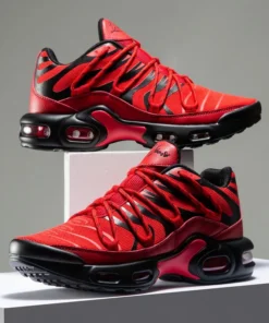 Running Shoes for Men Height Increase Shoes Casual Breathable Athletics Sneaker Sports Hiking Walking Tennis Red Crossing Shoes