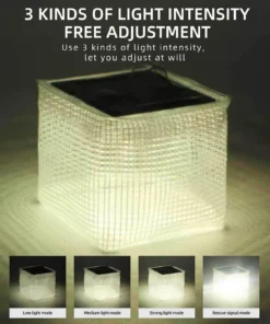 Multifunctional Foldable Dimmable LED Light Outdoor Hiking Travel Emergency Camping Light Waterproof Adjustable Solar Lamp